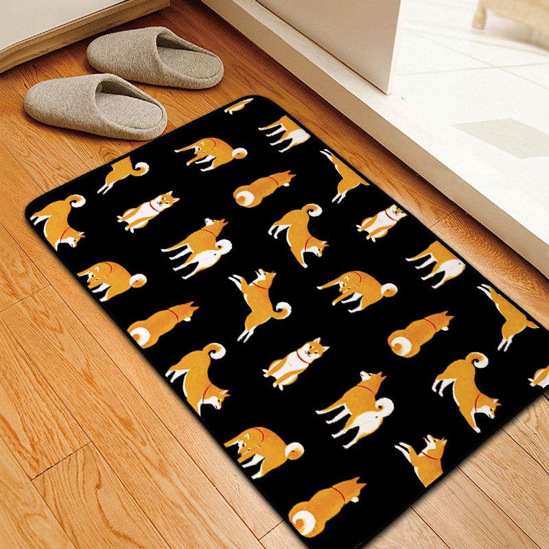 柴犬哈士奇写实狗猫咪卧室防滑吸水浴室定制动物地毯门垫可爱地垫,居家布艺,家用脚垫,淘宝优惠券,粉丝福利购,淘宝优惠卷