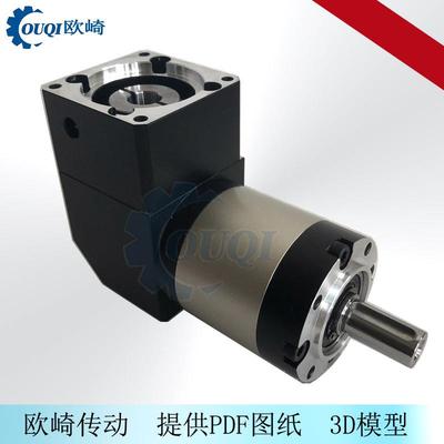 ZPLE60直角行星减速机WPL060转角减速机400W伺服90°拐角减速机