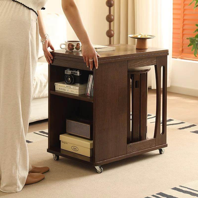 中古茶几可移动可折叠边几小推车沙发边柜客厅阳台茶台沙发边几,鲜花速递/花卉仿真/绿植园艺,割草机/草坪机,淘宝优惠券,粉丝福利购,淘宝优惠卷