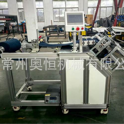 超声波小型超细纤维锦纶花边毛巾横切机裁断机