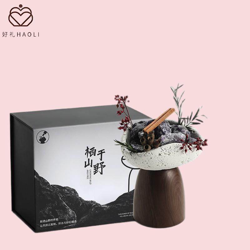 山野水晶石无火香薰礼盒 雅风高级伴手礼 情人节天然精油香氛,家居饰品,香薰礼盒,淘宝优惠券,粉丝福利购,淘宝优惠卷