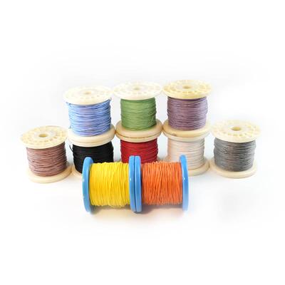 AFR250 105/0.08mm超细软高温电线0.5平方镀银航空导线薄膜绕包线