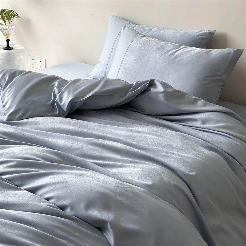 小贵妇丨法式优雅100s全棉长绒棉色织提花四件套轻奢高端纯棉被套