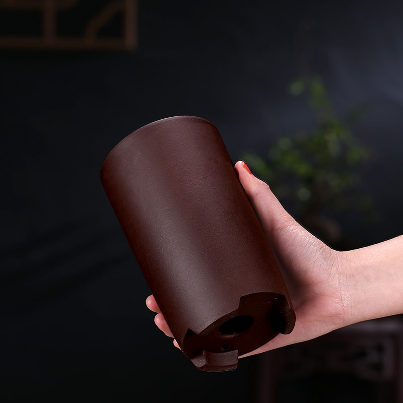 宜兴紫砂精品花盆多肉兰花悬崖盆景花盆松柏黄杨文竹榕树盆栽盆景