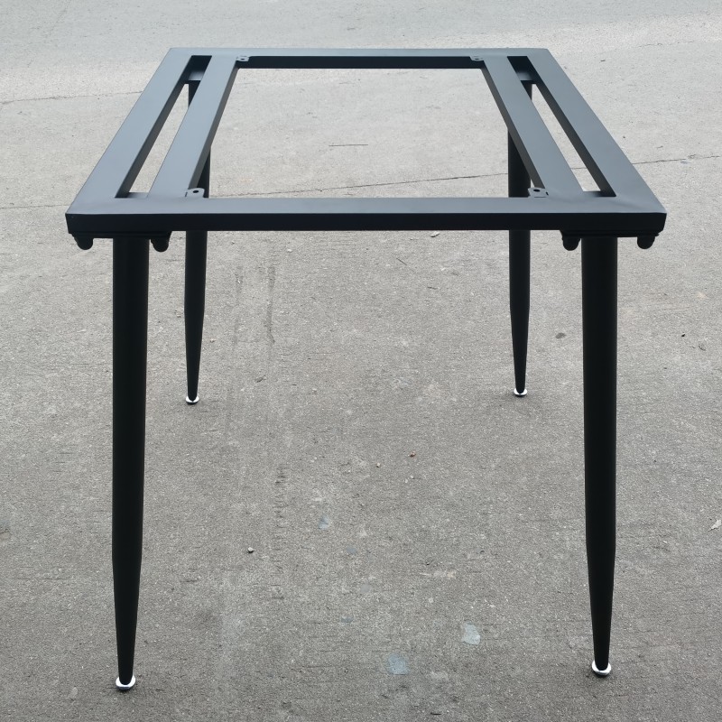 现货铁艺桌腿支架岩板桌架底座餐桌腿铁架架子书桌桌子腿金属桌脚