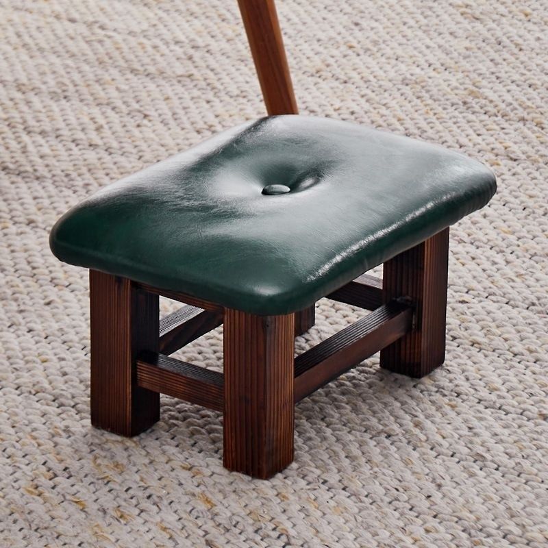 实木小凳子家用软包矮凳门口长方形客厅茶几沙发垫脚板凳木凳皮凳