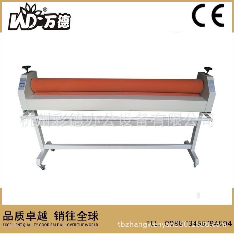 1.6米手动冷裱机胶辊加重直径150MM覆膜宽度1580mm