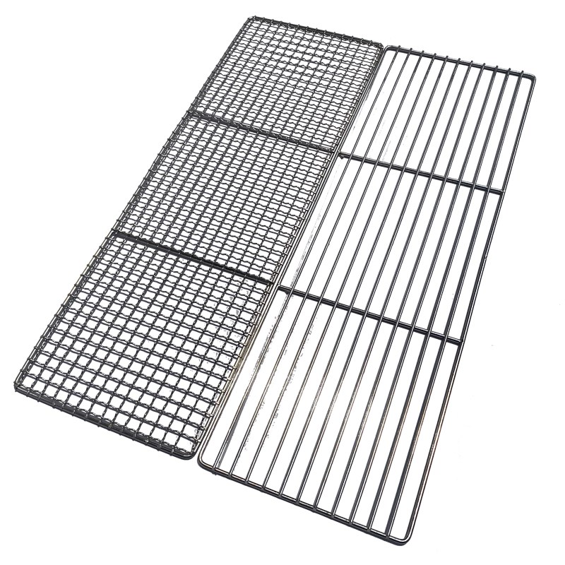 烧烤网不锈钢烤网架长方形30不锈钢网格网架烧烤炉网片烤网工具