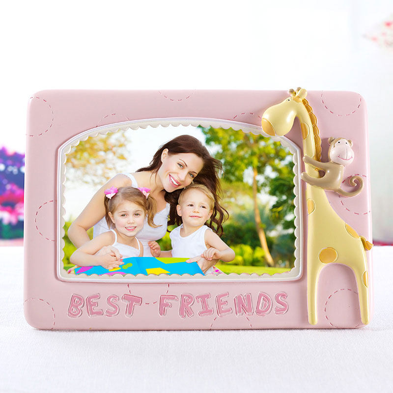 韩版6寸宝宝相框摆台可爱创意 儿童影楼卡通相架挂墙可加洗照片