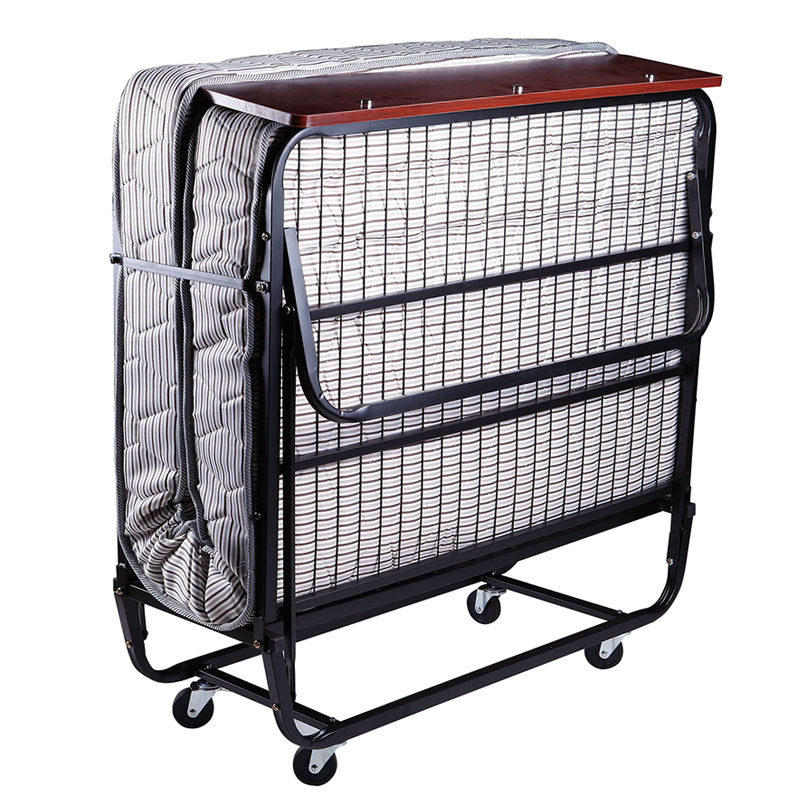 酒店加床折叠床 宾馆加床 可移动折叠床 带轮子 保姆床 1.1米宽