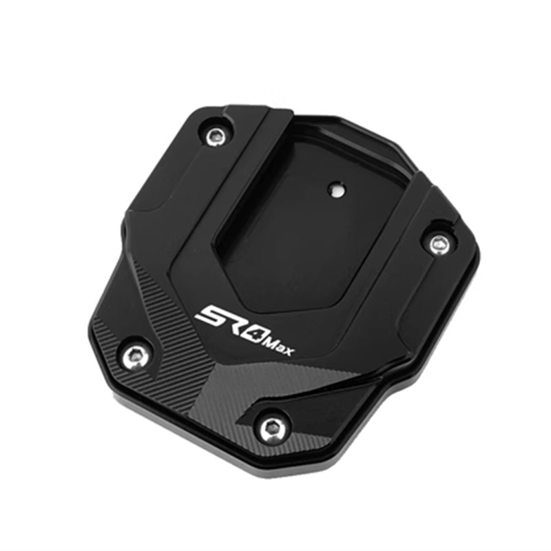 适用隆鑫无极SRMx改装边撑加大垫 侧支架底座 脚撑加宽稳固配件