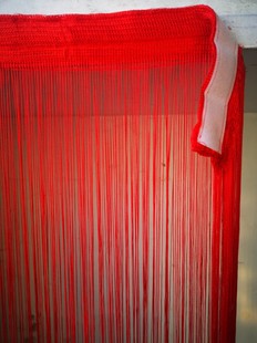 饰流苏线帘自粘加密金店橱窗客厅卧室隔断帘窗帘 装 1.45米 2米