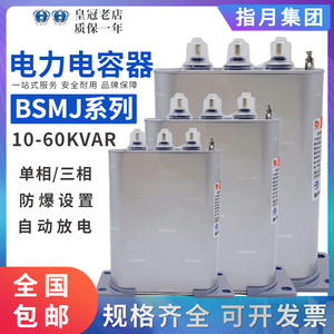 指月自愈式并联电力电容器BZMJ/BSMJ0.4/0.45-30-3/20-3/25KVAR