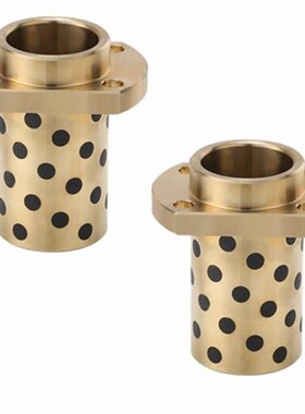 铜合金中间式圆法兰一体无油衬套MPCZ12-25/30 MPCZ13-25/30/35