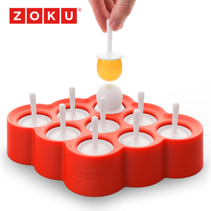 ZOKU冰棒模具盒食品级儿童冻雪糕冰糕冰棍家用自制作硅胶迷你磨具