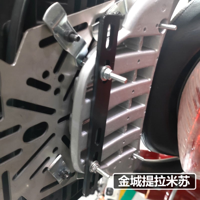 提拉米苏货架尾箱底座转接盘后备箱支架无损安装不锈钢盘