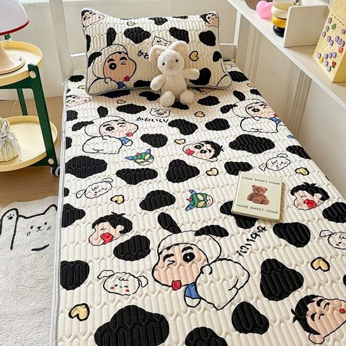 A类学生宿舍单人乳胶凉席2024新款可机洗夏季冰丝席子夏天三件套