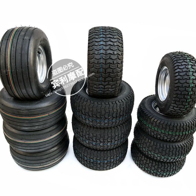 5寸漂移卡丁车轮胎沙滩车145/70-6寸13X6.50-6寸轮毂真空胎13X5-6