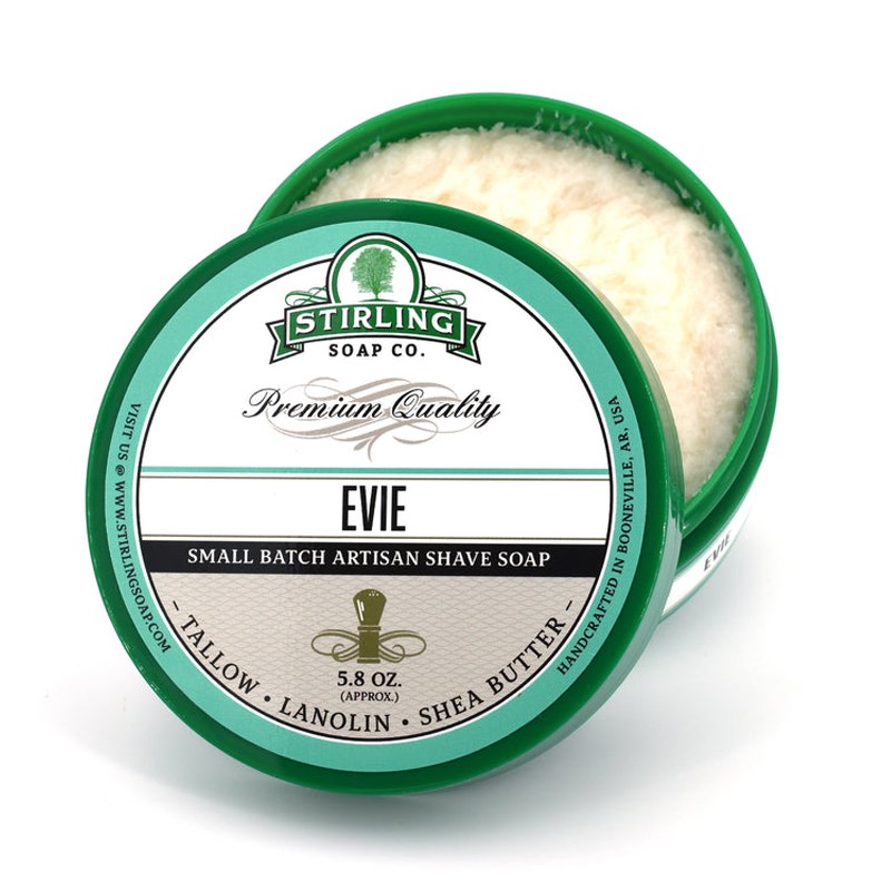 帝诗哎莎男士剃须皂斯特林Evie 柑橘剃须皂刮胡泡沫皂