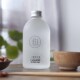 350ml蒙砂泡茶瓶饮料瓶果酒瓶铝盖果汁瓶轻断食果蔬汁极简玻璃瓶
