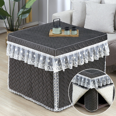 新款正方形电炉罩烤火罩烤火桌子罩套电暖炉罩烤火被家用加厚冬季