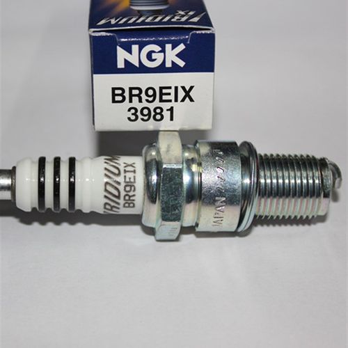 NGK铱金火花塞BR9EIX/NSR250/125/150/TZR250/RGV250/动力伞P3/P2