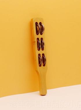 正品奥尔夫乐器棒摇2铃铃板镲4铃棒镲幼儿园打器击乐学生铃音乐教