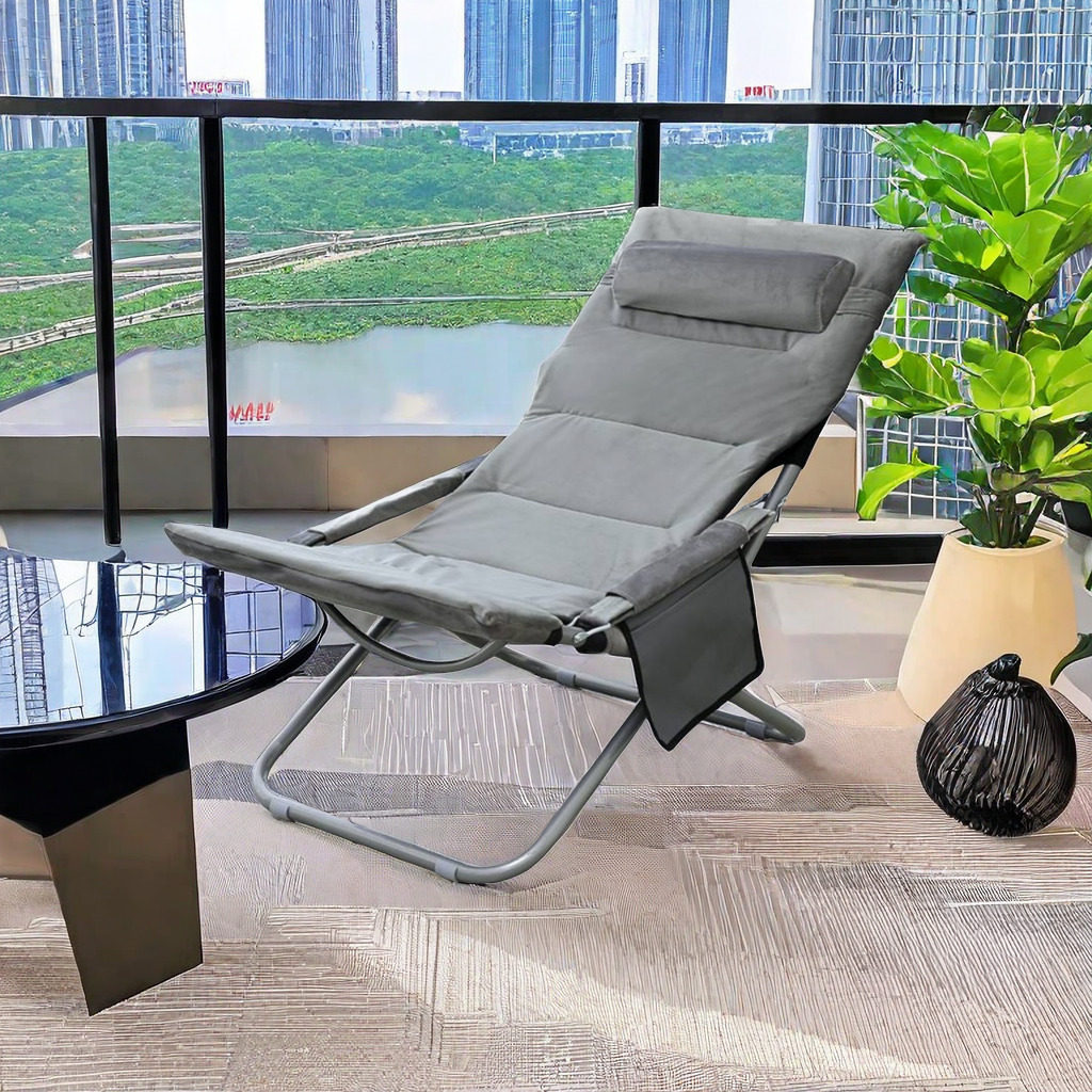 折叠躺椅家用休闲午休椅小型便携靠背椅懒人沙发椅办公室午睡床椅,住宅家具,折叠椅/躺椅,淘宝优惠券,粉丝福利购,淘宝优惠卷