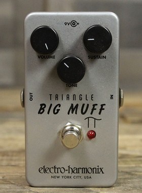 EHX Triangle Big Muff Pi FUZZ 失真法兹 电吉他单块专业效果器