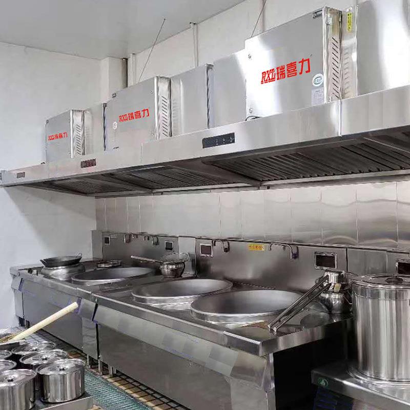 用商烟罩式不锈钢油烟净化一体FAX机饮业厨房餐烟油净化过滤设备