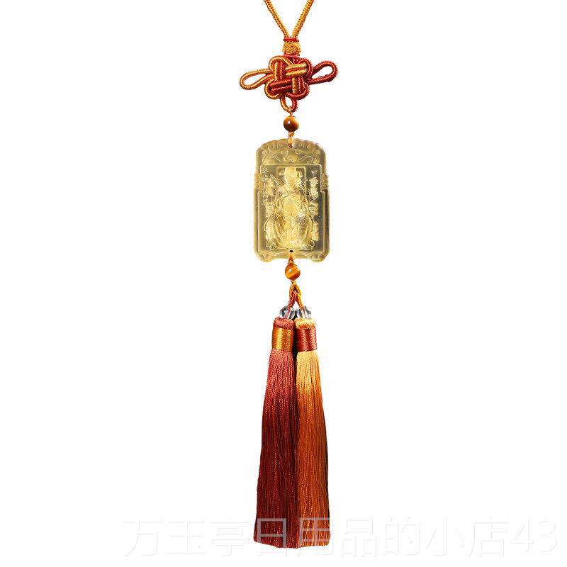 高档灵军2机生活馆024年李诚将镇守令琉璃车挂汽车视镜挂后件吉祥