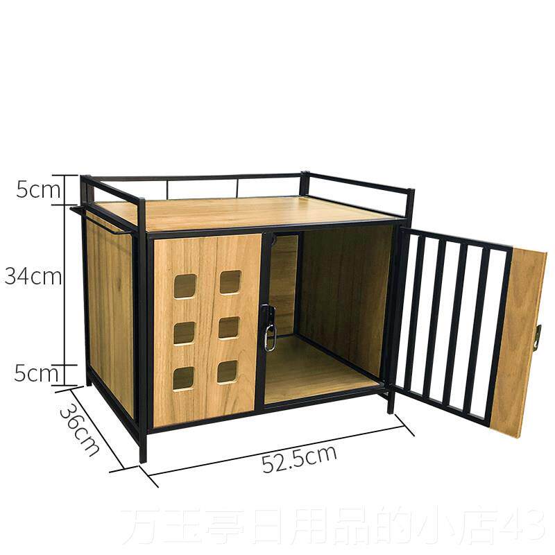 高档木笼质狗笼宠物狗窝用家大中小号家俱内狗别墅围室栏购物猫笼