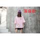 高档克丽缇娜工服纯棉作T恤母店团l体服粉色短袖 男女广婴告衫 印og