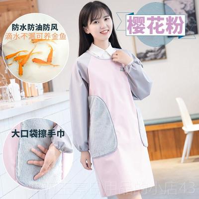 高档爱围裙女厨房用2025新款防水防油尚可日系时韩版工作服大家人