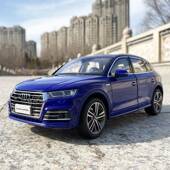 正品 合金仿真汽车型模越野 一汽原厂1 18车2V01模8全新奥迪Q5L
