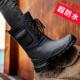 冬水男士 雪地靴加厚防滑老人棉防鞋 保暖加绒款 正品 高筒中年长筒季