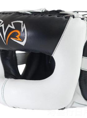 正品RIVA BOXLIN拳击安全帽成人儿童散打泰拳训G练横梁护鼻护头色