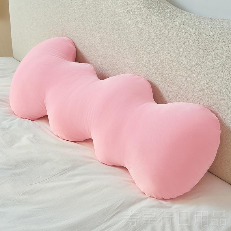 正品凉感长条抱枕女生睡夹觉靠云枕朵床上睡腿靠枕客厅沙侧发冰丝