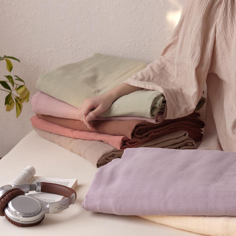 类.~双层纱全棉链单品被套1.J35/2.A0/22m拉纯棉被罩单件单双人新