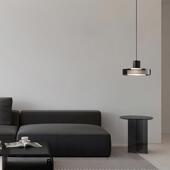 意灯式 简卧室床头546小吊轻奢高端现简约餐厅吧台单极头玻璃代小