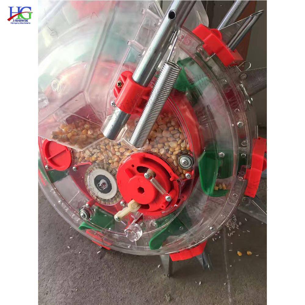 手推式滚轮播EKO种机式玉米大多型滚号轮穴播机走路豆播种设备