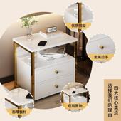 多功能卧家室床柜极简创意物轻奢床头储收纳柜可移动FEB用小头户