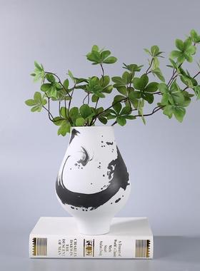 代新中式创意简约现陶瓷花器售FKW装楼居处酒店家客厅餐桌插花软
