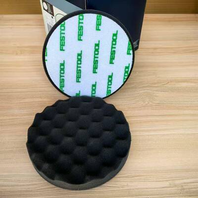 FESTOOL扣费斯托海绵球10mm5黑VZT色尼龙搭式海绵轮漆光面波浪抛