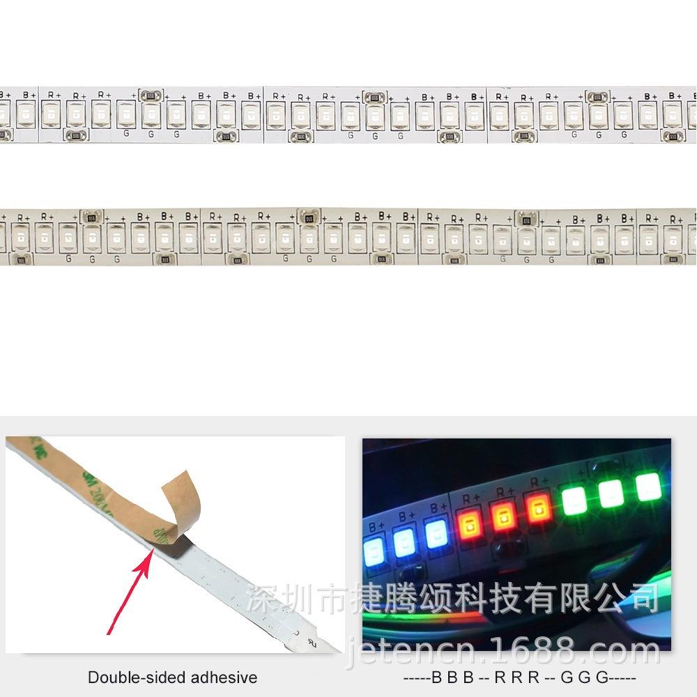 L/E灯带5米-28355米2835D2234灯米1V裸版单排超密超亮广告牌