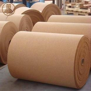 1m887软木卷材软木8m宽m10mm东莞水松板木片墙照高密度软板木板