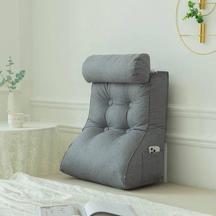 CED新款四季棉麻床上头靠垫人床靠枕枕飘窗靠垫办公室靠单宿舍靠