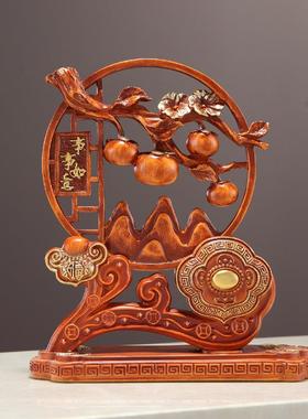 档件BAU事事如假山笔筒办公室老板书房桌高面文意具收纳摆装饰送