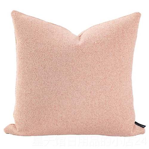 正品北方欧轻奢棉麻抱枕沙枕发床头靠靠背客厅靠枕长形套腰定制垫