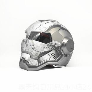 正品 摩托车高头盔钢铁侠头盔创意摆件儿童端i生日物礼手 Mase个性